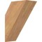 Ekena Millwork 5 1/2"W x 10"D x 14"H Traditional Smooth Knee Brace, Western Red Cedar BRC06X10X14TRA00SWR - alternate 1